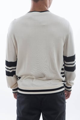 Dolce & Gabbana Heren Trui met witte Jazz Gitaar met Pailletten