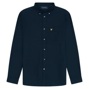 Lyle & Scott Dark Navy Blue Long Sleeve Shirt