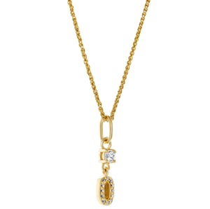 Orphelia 'Lily' Women's 925 Sterling Silver Pendant with Chain - Gold ZH-7582/G