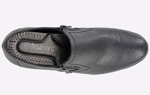 Boulevard Rennes High Cut Twin Zip Womens Boots
