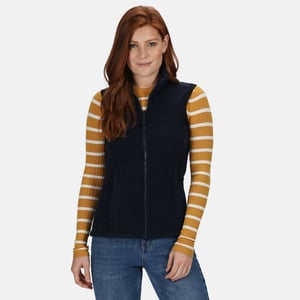 Regatta - Dames Haber II 250 Series Anti-pluis Fleece Bodywarmer (Navy)