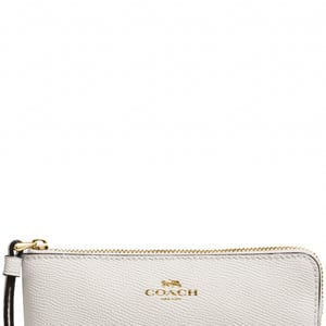Crossgrain Leather Corner Zip Bag