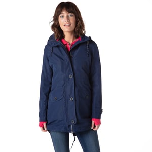 Peter Storm Women's Oakwood Jacket with Roll-away Adjustable Hood, Hiking Raincoat