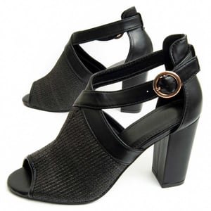 Montevita Heel Sandal Avara In Black