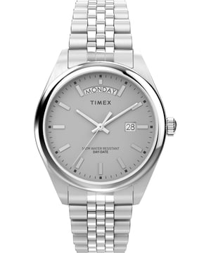Timex Legacy Heren Horloge Zilverkleurig TW2V67900