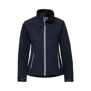 Russell Womens/Ladies Bionic Soft Shell Jacket (French Navy)