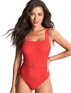 Panache Rossa Square Neck Swimsuit