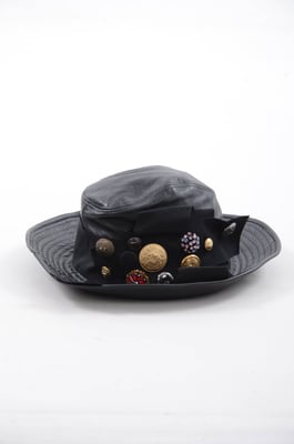 Dolce & Gabbana Vrouwen Leren Hoed