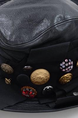 Dolce & Gabbana Vrouwen Leren Hoed