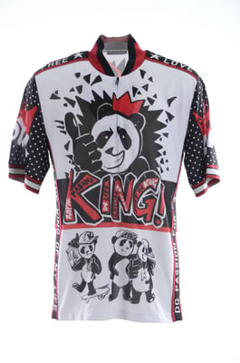 Dolce & Gabbana Wit King Panda Top Polyester Heren T-shirt