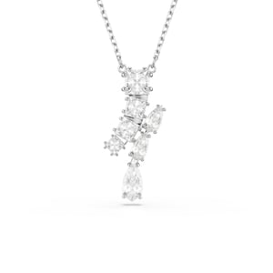 Swarovski 'Matrix' Dames Halsketting van Basismetaal - Zilver 5700420