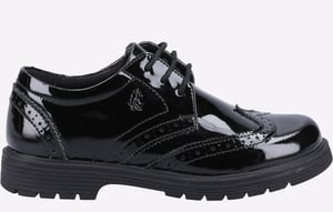 Hush Puppies Senior Sally Patent Girls Junior