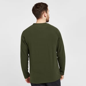 Peter Storm Men's Bracken Crew Recycled Polyester Fleece Top, Lightweight Mid-layer