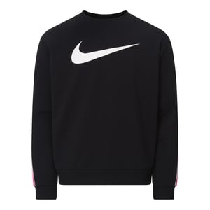 Nike Sportswear Men's Repeat Crew Fleece Tracksuit Black/Hyper Pink