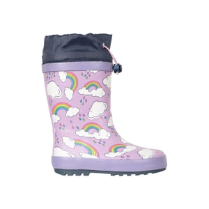 Mountain Warehouse Kinder/Kids II Regenboog Winter Wellington Laarzen (Lila)
