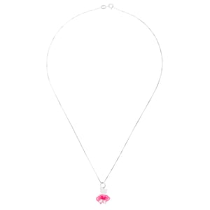 Orphelia 'Bear Bow' Kinder 925 Sterling Zilveren Ketting met Hanger - Zilver ZH-7132
