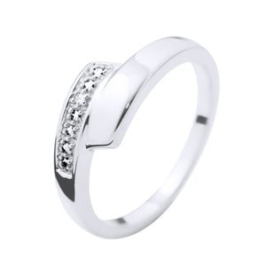 Ring Diamonds 0.010 Cts White Gold