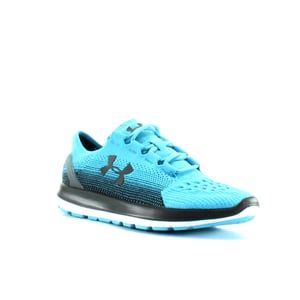 Under Armour Speedform Slingride Fade Blue Black Textile Mens Lace Up Trainers