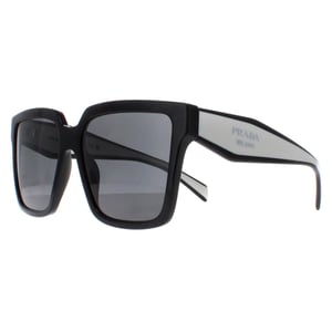 Prada Square Womens Black Dark Grey PR24ZS