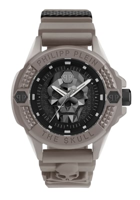 Philipp Plein The $kull Ecoceramic Heren Taupe Horloge PWUBA0323