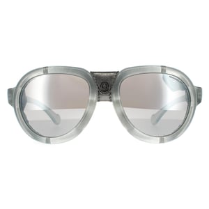 Moncler zonnebril ml0090 20c grijze rookspiegel