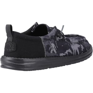 HEYDUDE Wally Funk Hunt Camo Canvas Heren Zwart Boot Schoenen