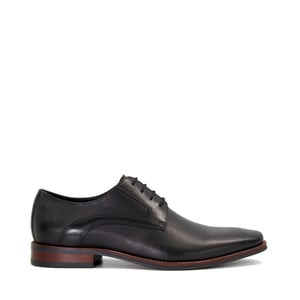 Dune Mens STONEY Burnished-Toe Derby Shoes Stoney