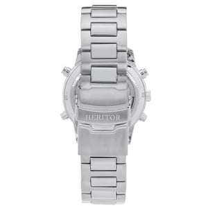 Heritor automatisch Wilhelm semi-skelet armbandhorloge met dag/datum