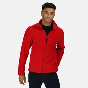 Regatta Mens Plain Micro Fleece Jacka med hel dragkedja (Layer Lite)