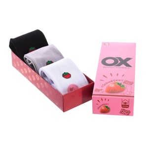 Pack of 6 low socks OX with fresh scents