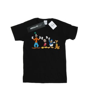 Disney Mens Mickey Mouse Friends T-Shirt (Black)