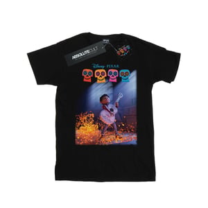 Disney Jongens Coco Miguel Gitaarspel T-shirt (Zwart)