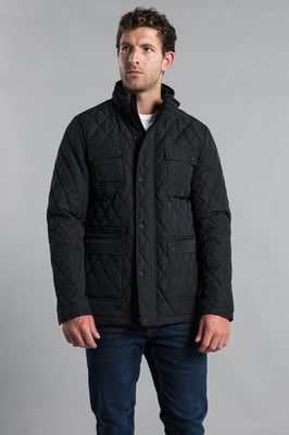 Black Diamond Quilted Jacket