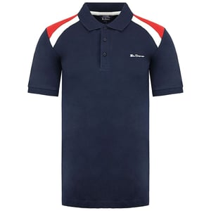 Ben Sherman Logo Heren Navy Poloshirt