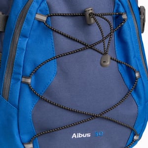 Trespass Albus 30 liter Casual Rugzak/Rugzak (Marine/Elektrisch Blauw)