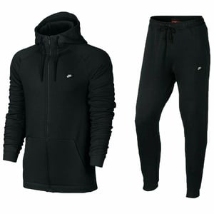 Nike Mens Modern Tracksuit Full Set Black
