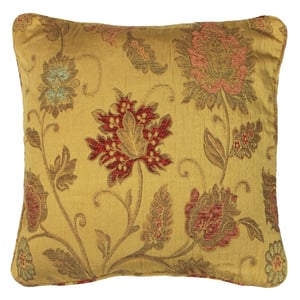 Paoletti Zurich Floral Jacquard Cushion Cover