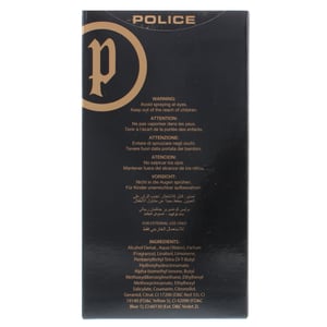 Police Gentleman Eau de Toilette 100ml Spray For Him