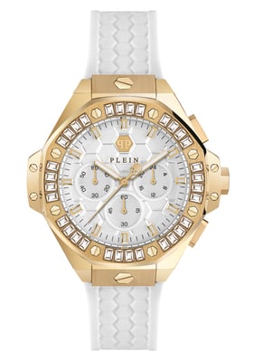 Philipp Plein Plein Chrono Royal Unisex's White Watch PWPSA0624