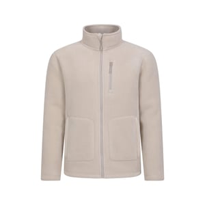 Mountain Warehouse Mens Highland Full Zip Fleece (Beige)