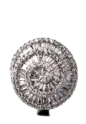 Orphelia Dames 925 Sterling Zilveren Ring - Zilver R-4982