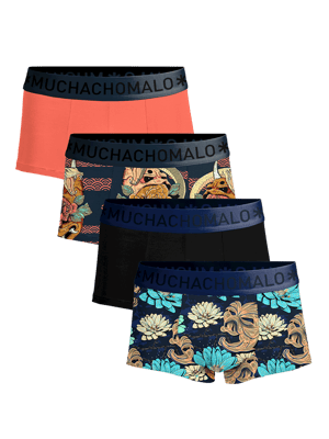 Muchachomalo - 4-pack Boxershorts Herr - Mjukt midjeband - Bra kvalitet