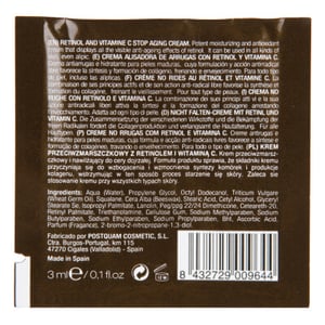 ANTI-RIMPELCRÈME, EENMALIG 20 ZAKJES X 3 ML.