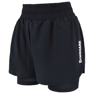Gymshark Elevate Dames Zwart Korte Broek