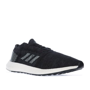 Men's adidas Pureboost Go Running Shoes in Black Grey