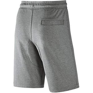 Nike Mens Fleece Shorts Grey With Zip Pockets