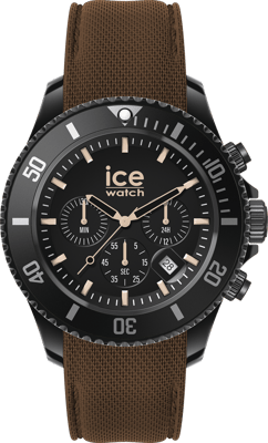 Ice Watch Ice Chrono - Black Brown Men's Brown Watch 020625