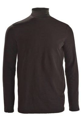 Cotton Turtleneck Top