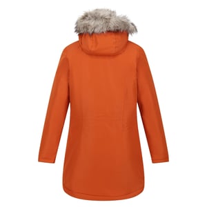 Regatta Womens/Ladies Voltera Heated Waterproof Jacket (Burnt Copper)