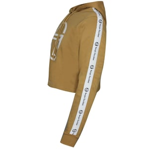 Sergio Tacchini Goran Hoodie Womens Cropped Sweatshirt Camel Trui 38072 499
